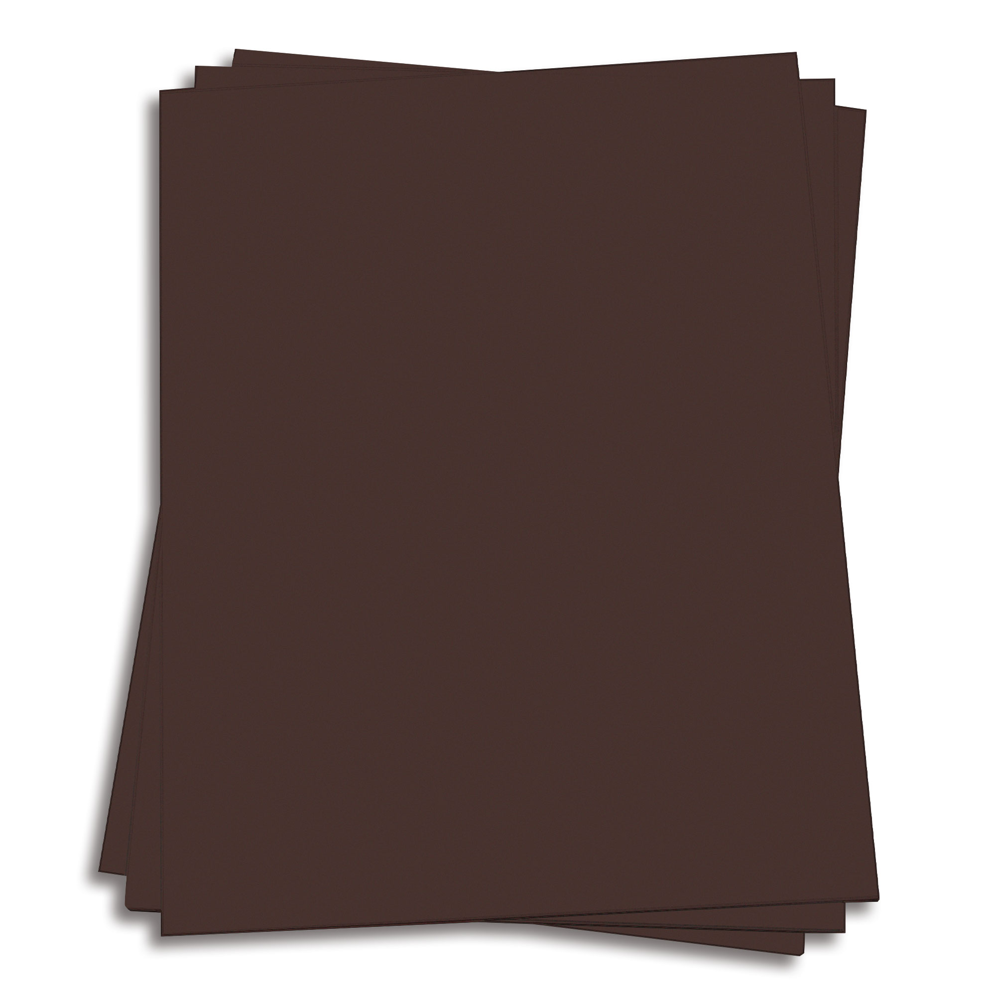 Chocolate Brown Card Stock - 8 1/2 x 14 Gmund Colors Matt 74lb Cover