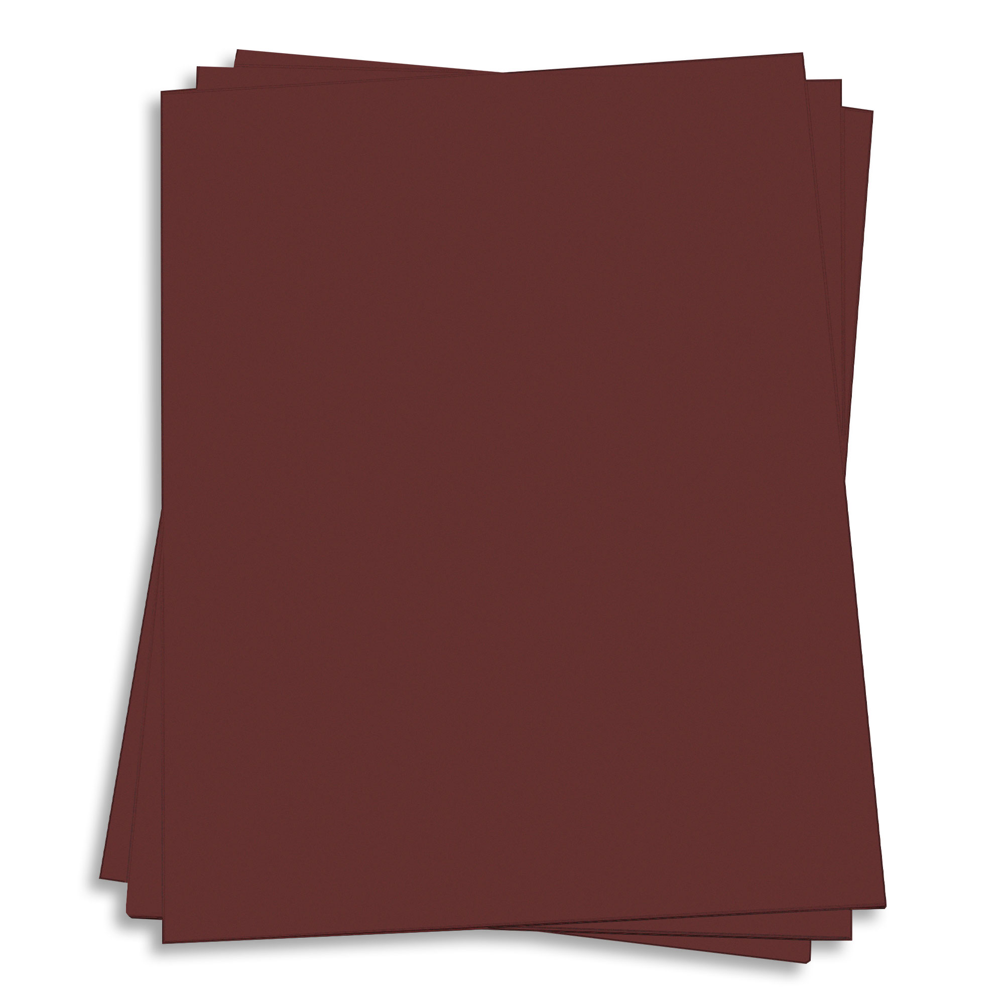 Merlot Red Card Stock - 8 1/2 x 14 Gmund Colors Matt 111lb Cover