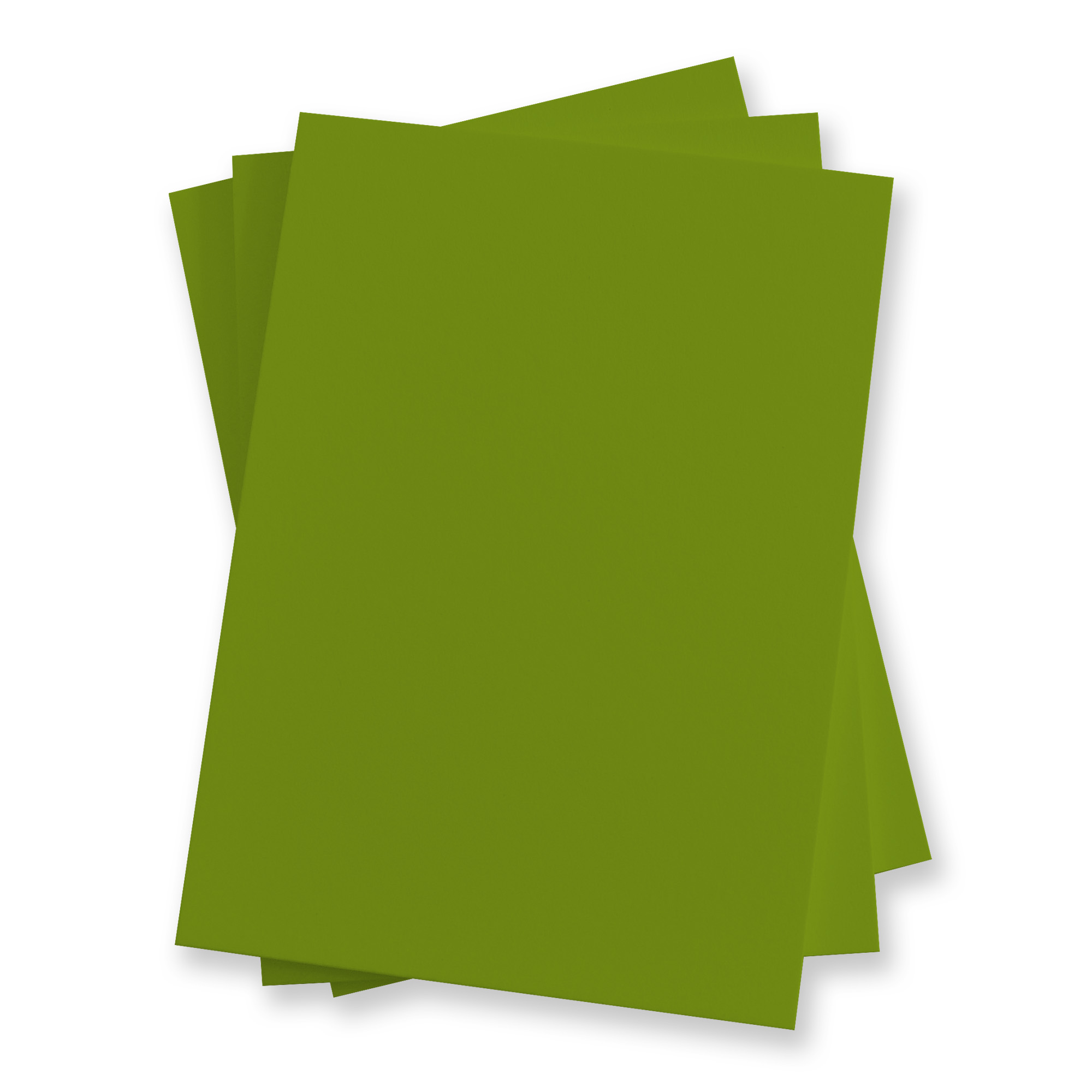 Grass Green Flat Card - A9 Gmund Colors Matt 5 1/2 x 8 1/2 111C