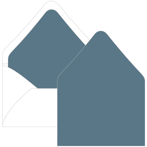 Marina Euro Flap Envelope Liner - A1 Gmund Colors Matt