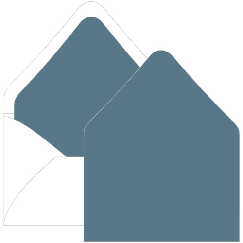 Marina Euro Flap Envelope Liner - A6 Gmund Colors Matt