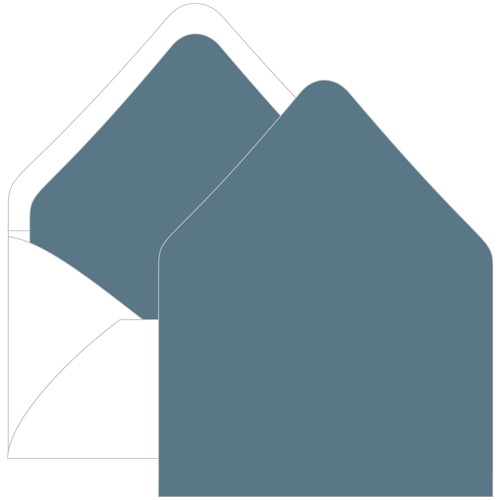 Marina Euro Flap Envelope Liner - A7.5 Gmund Colors Matt