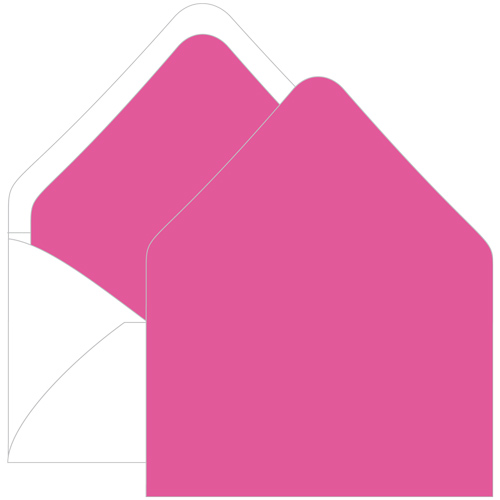 Fuchsia Euro Flap Envelope Liner - A9 Gmund Colors Matt