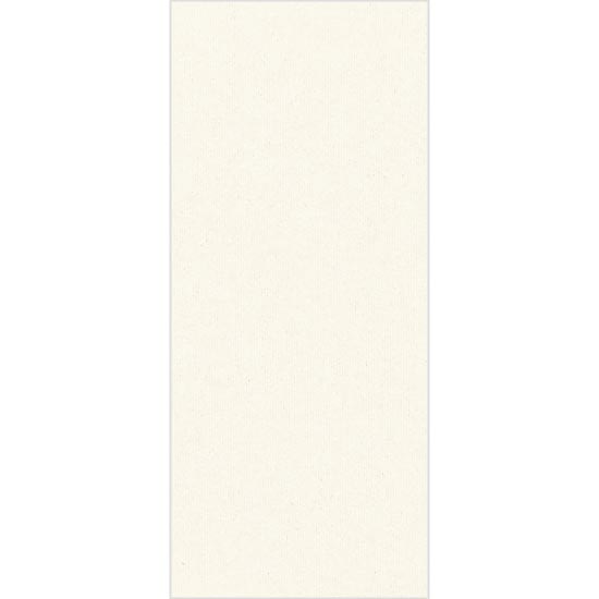 Wedding Cream Flat Card - 4 x 9 1/4 Gmund Colors Metallic 96C