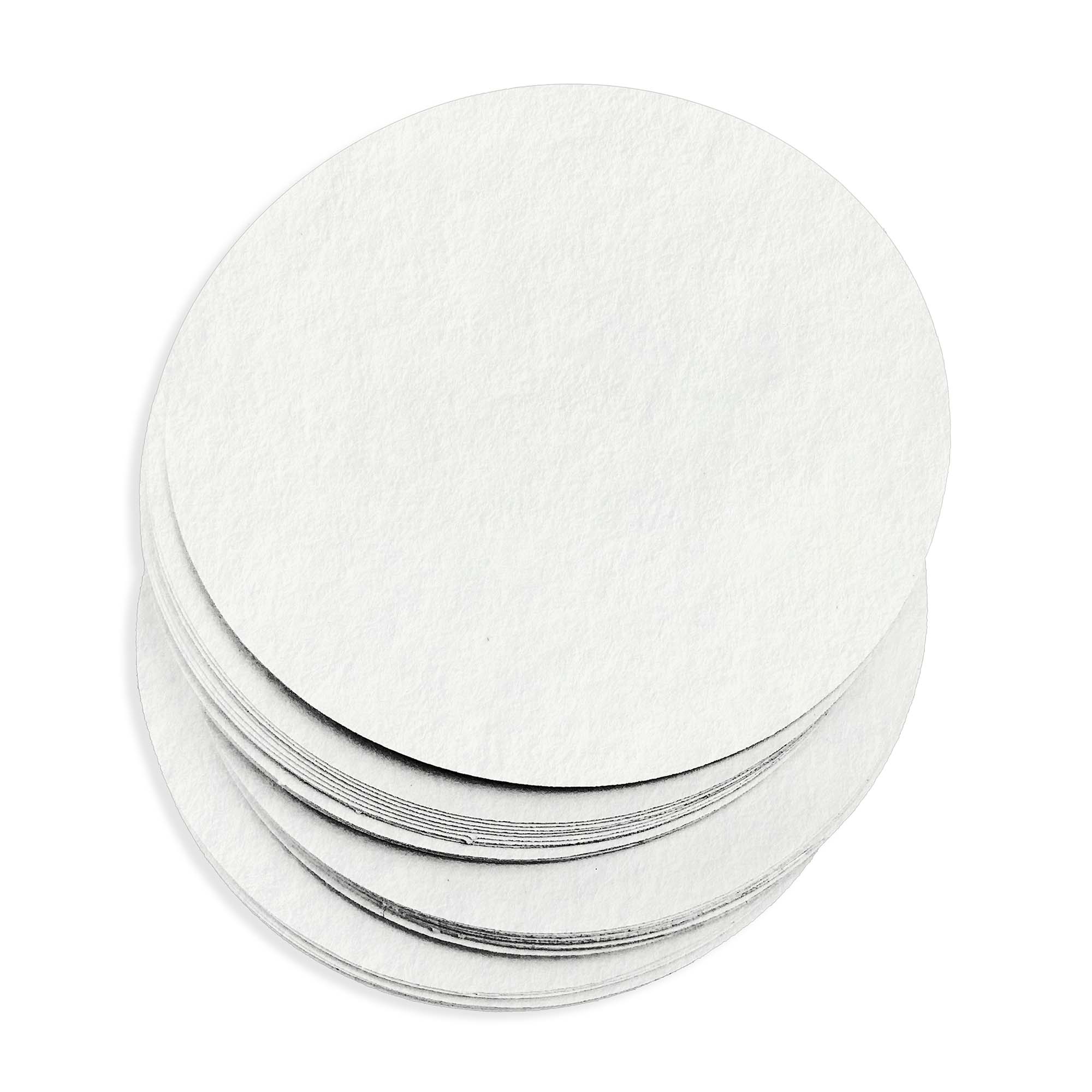 100% Hemp Round Card - 3 x 3 Circle Gmund Hanf Best 118lb