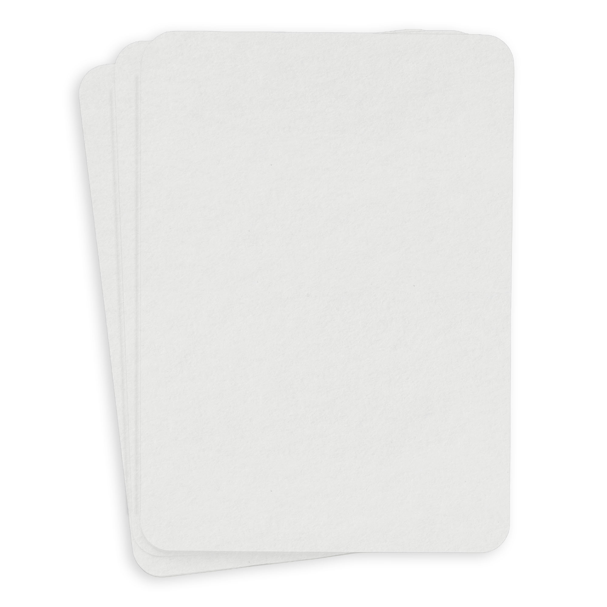 50% Hemp Rounded Edge Invitation Card - A2 (4 1/4 x 5 1/2) Gmund Hanf Better 118lb