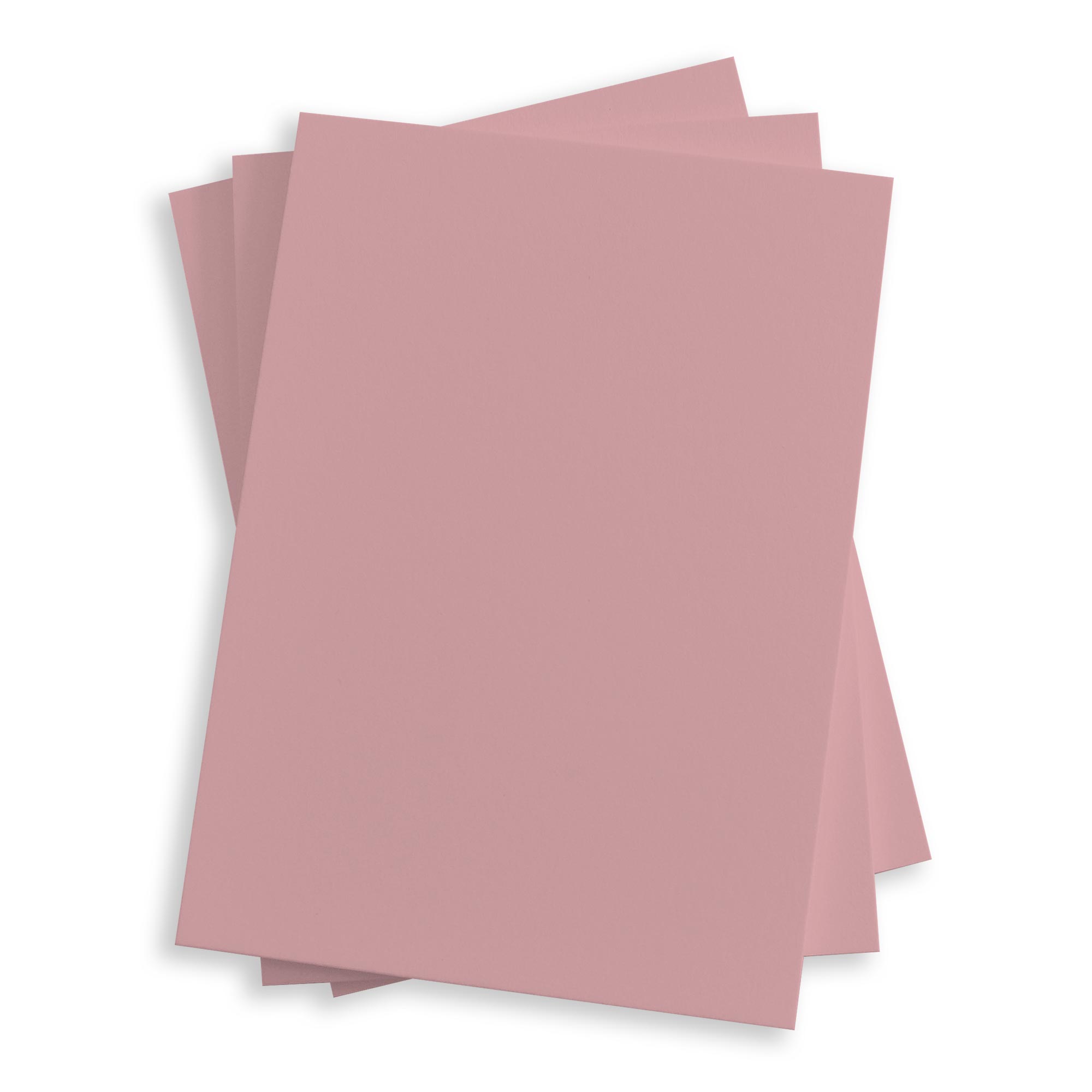 Dusty Rose Flat Card - A1 LCI Hue Matte 3 1/2 x 4 7/8 111C