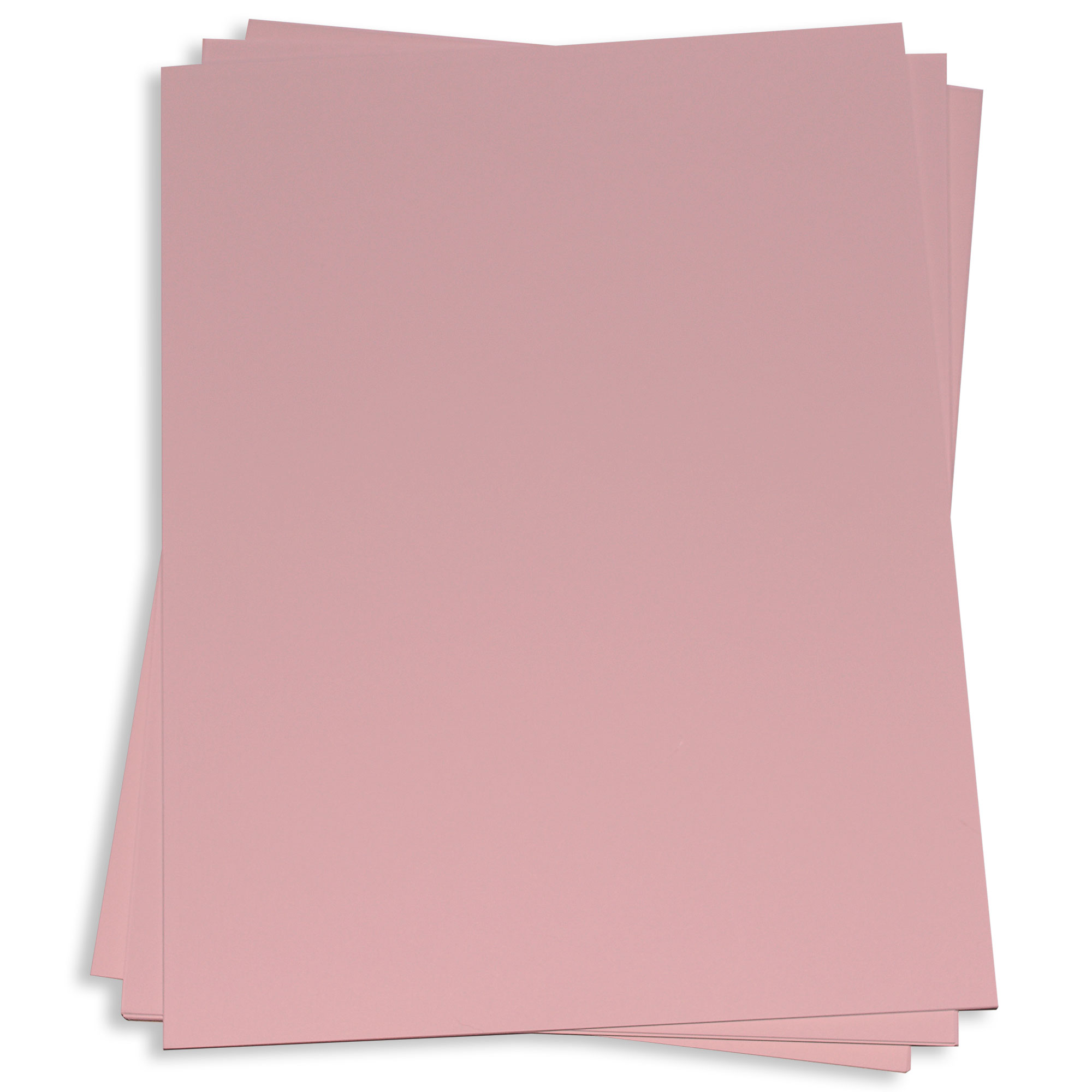 Dusty Rose Card Stock - 8 1/2 x 14 LCI Hue Matte 111lb Card Stock