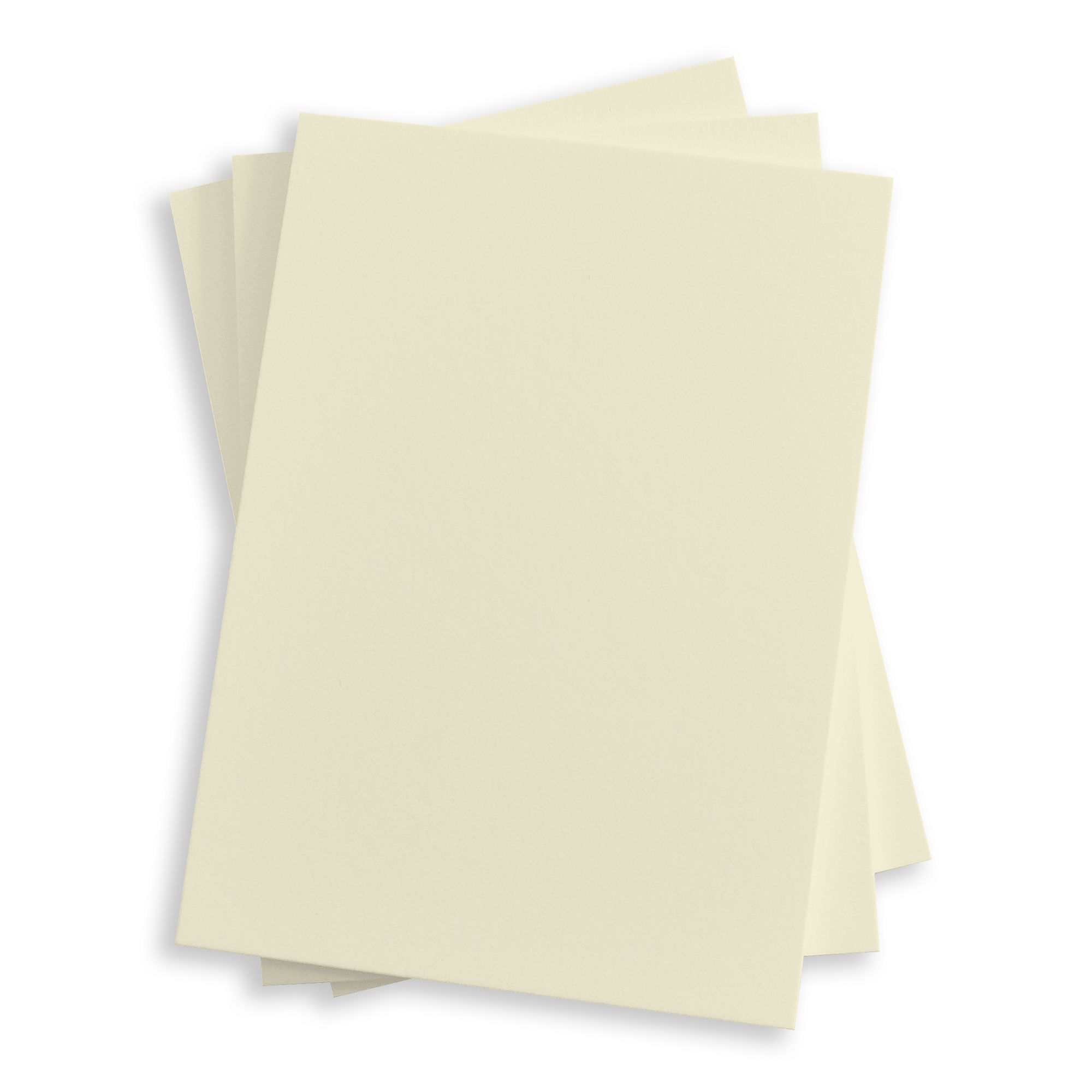 Wedding Cream Flat Card - A7.5 Gmund Colors Matt 5 3/8 x 7 1/4 111C
