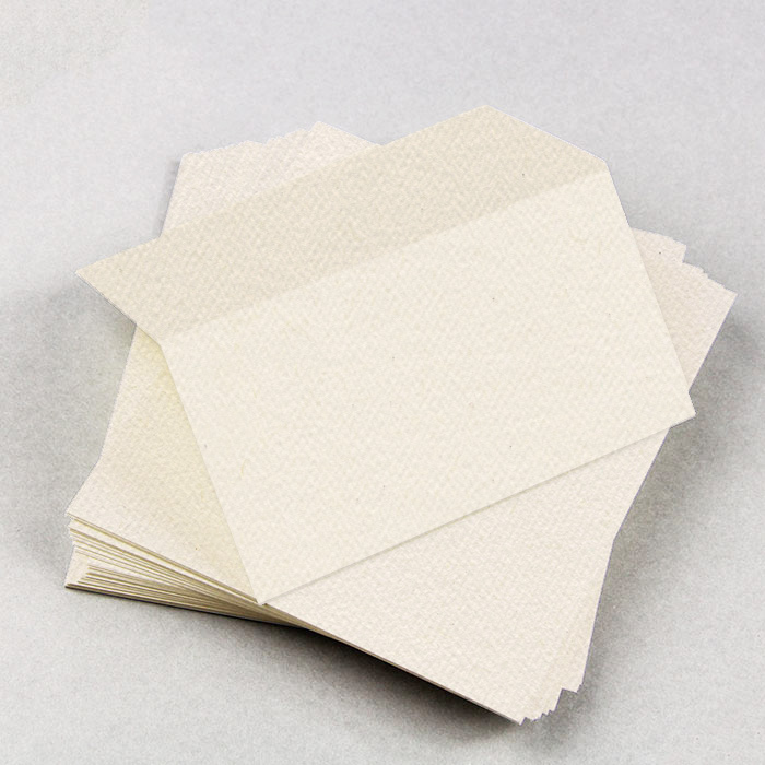 Warm Cream Folded Place Card - LCI Felt 100C
