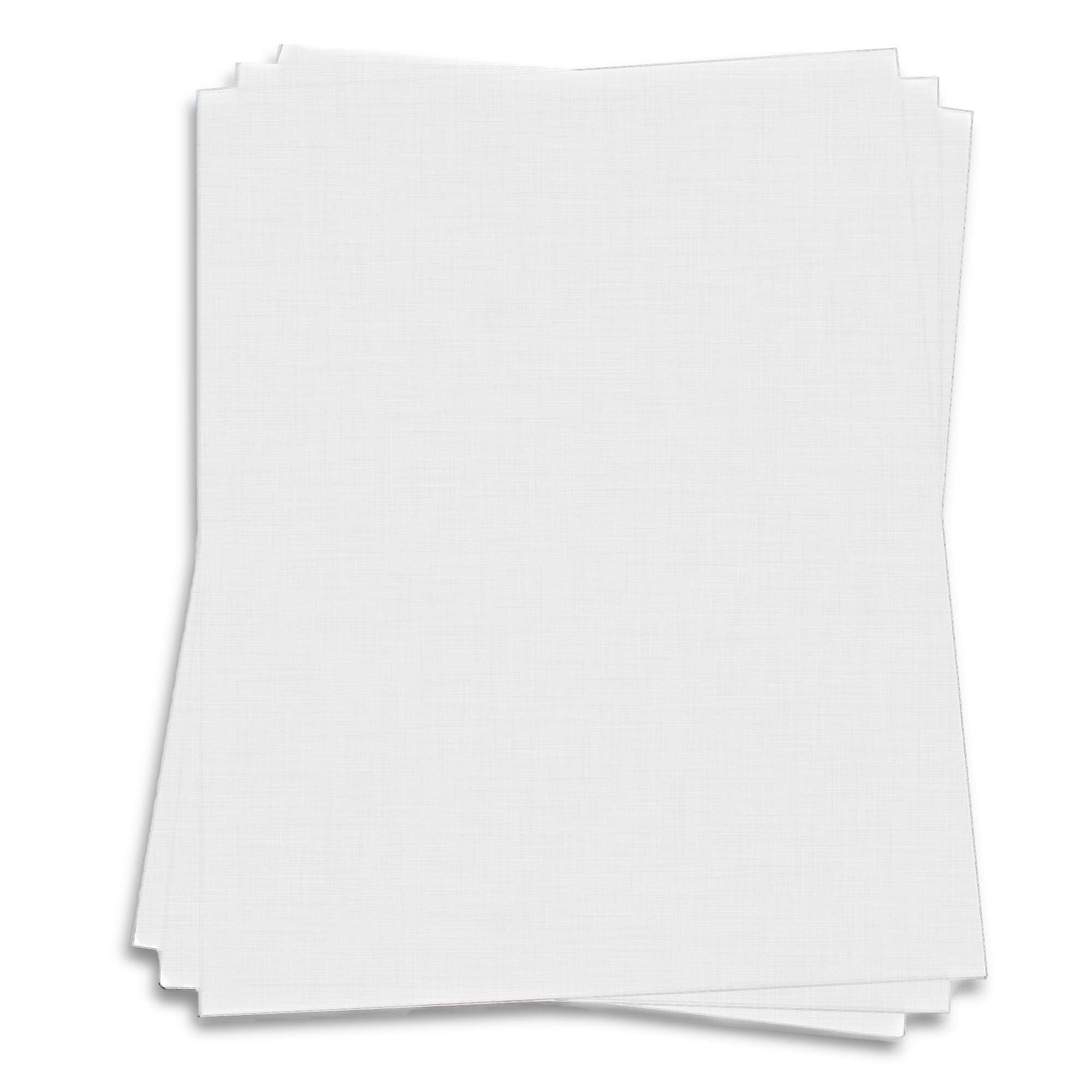 Ultimate White Card Stock - 26 x 40 LCI Linen 100lb Cover