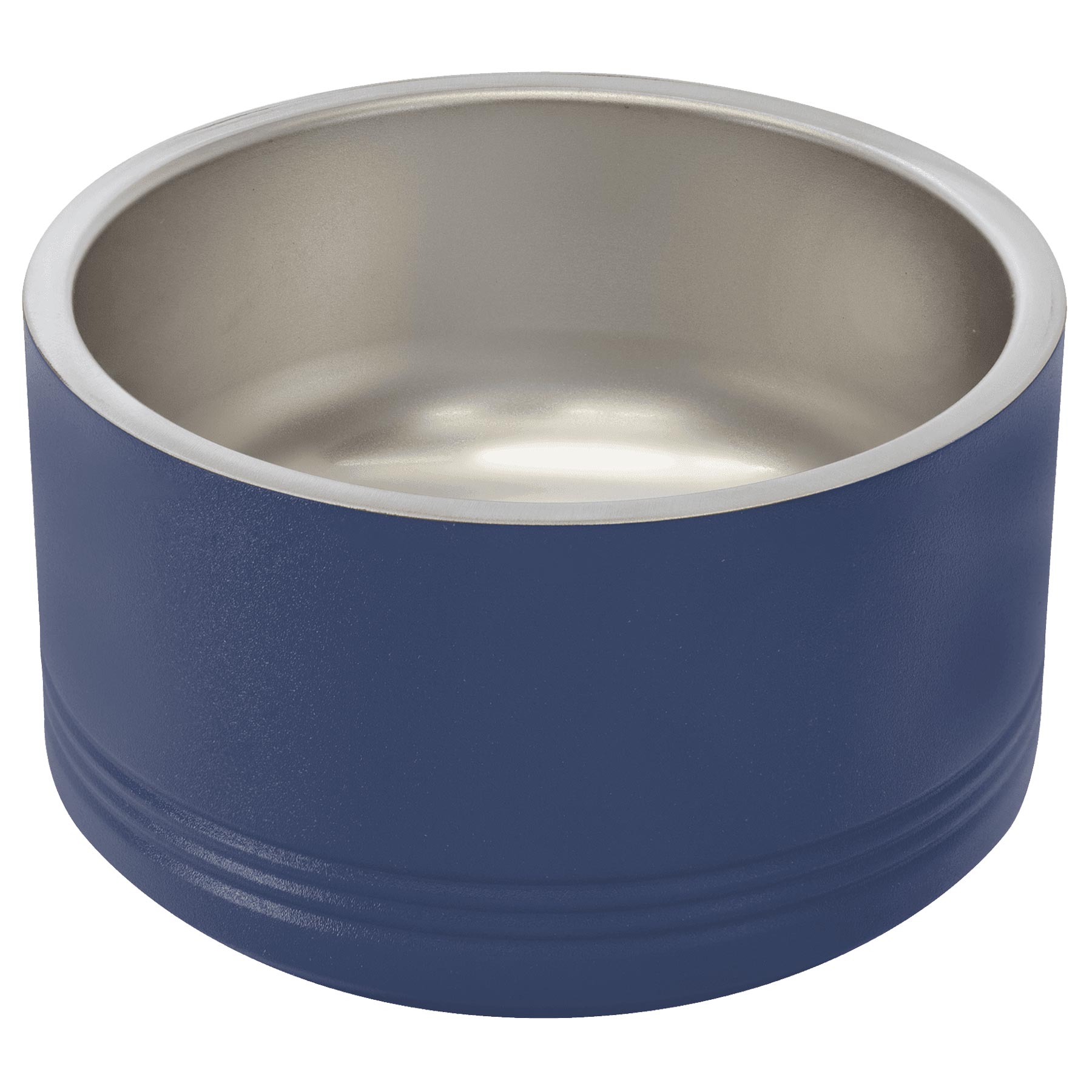Small Navy Blue Personalized Dog Bowl, 18 oz. / 2 Cups
