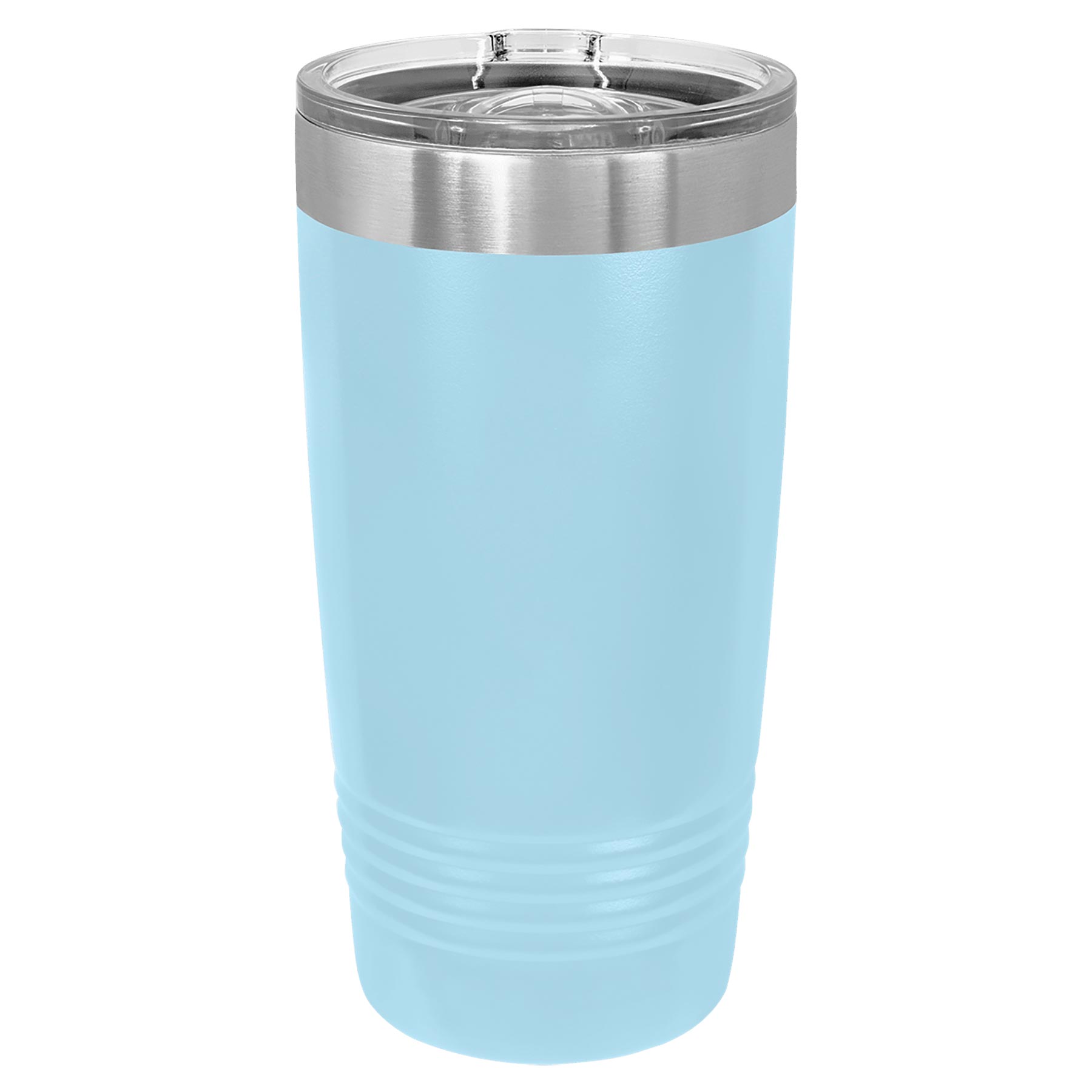 Light Blue 20 oz. Polar Camel Ringneck Tumbler with Slider Lid