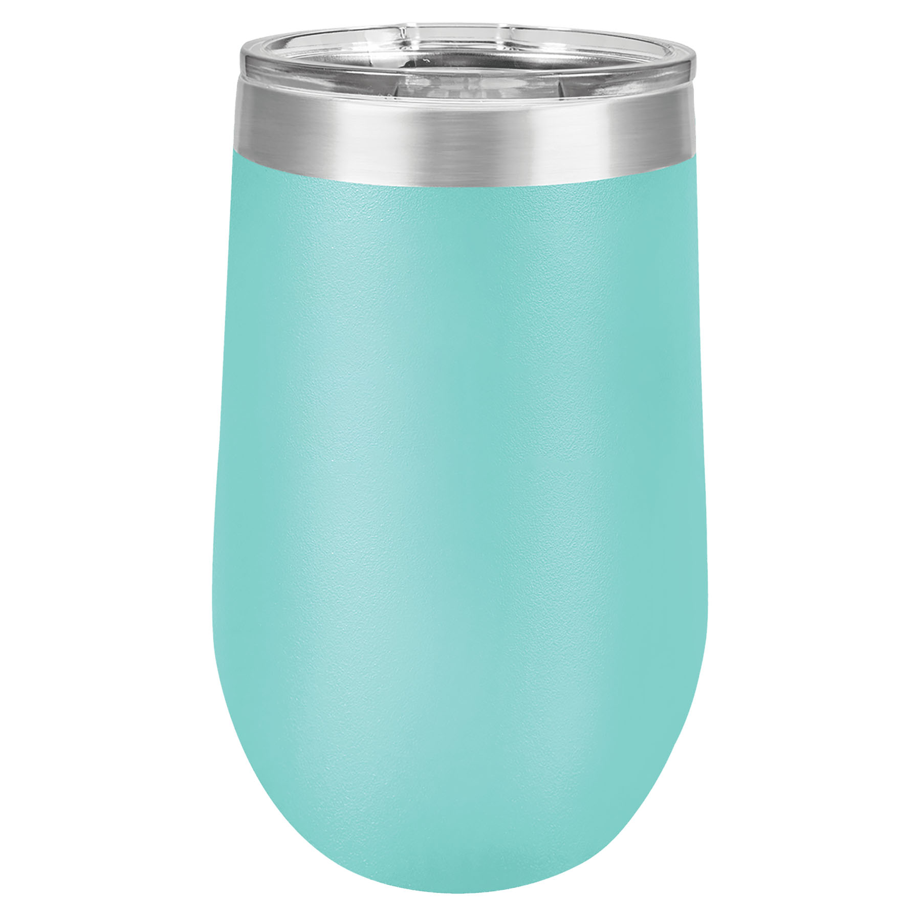 Teal 16 oz. Personalized Stemless Tumbler with Lid