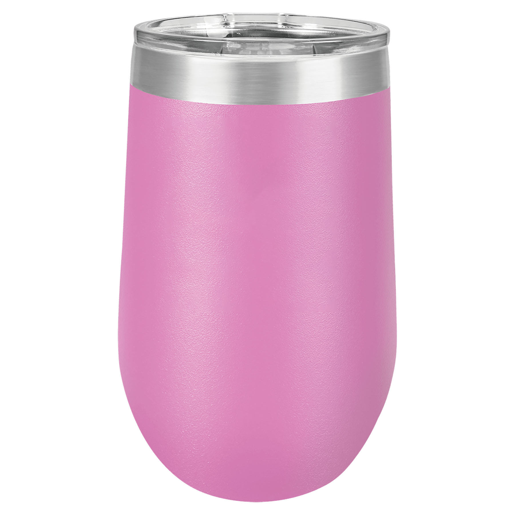Light Purple 16 oz. Personalized Stemless Tumbler with Lid