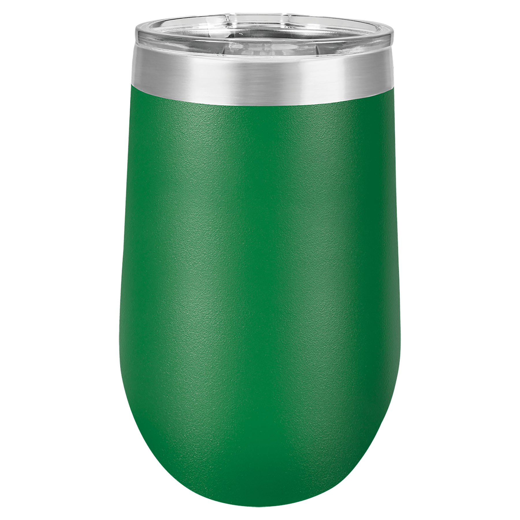 Green 16 oz. Personalized Stemless Tumbler with Lid