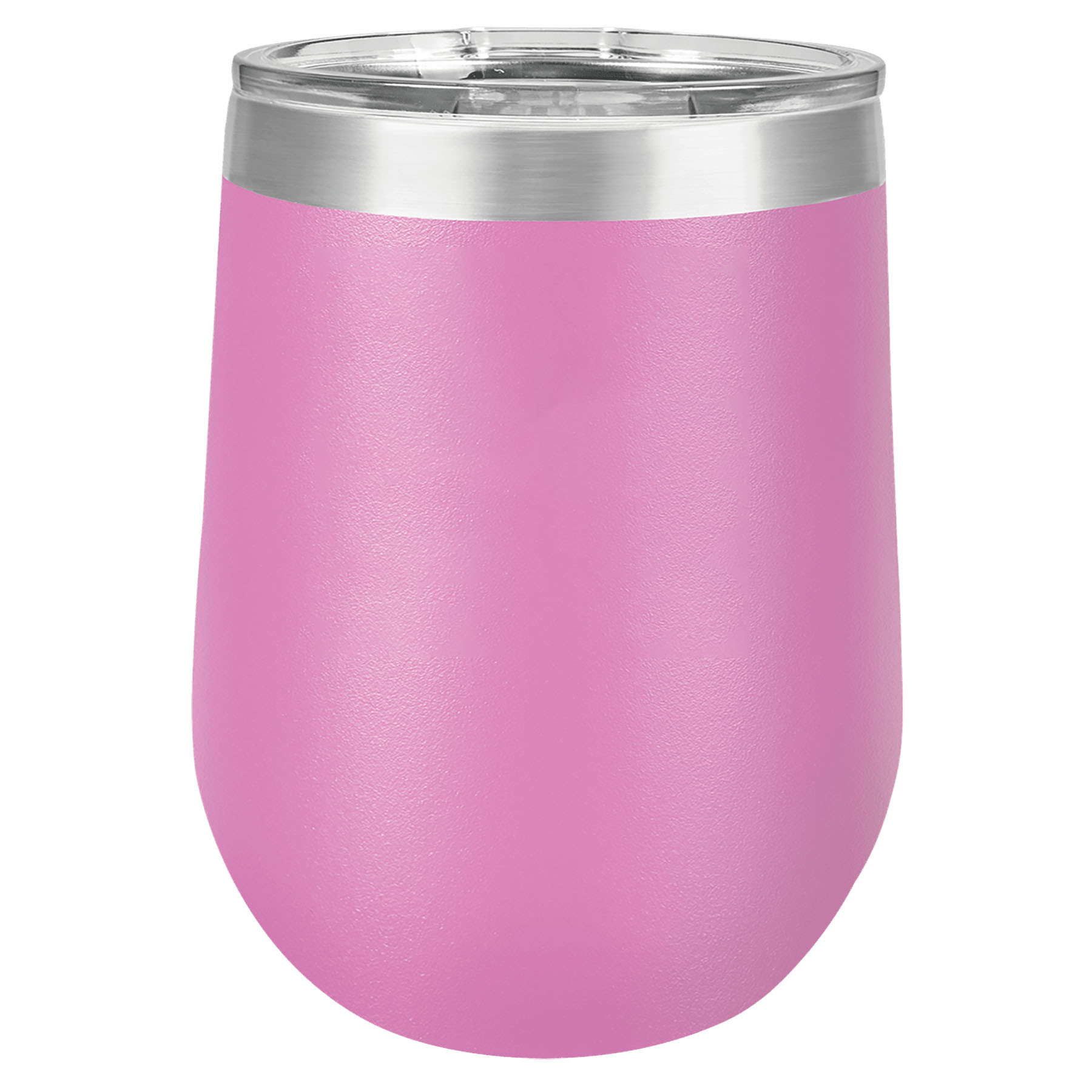 Light Purple 12 oz. Personalized Stemless Tumbler with Lid