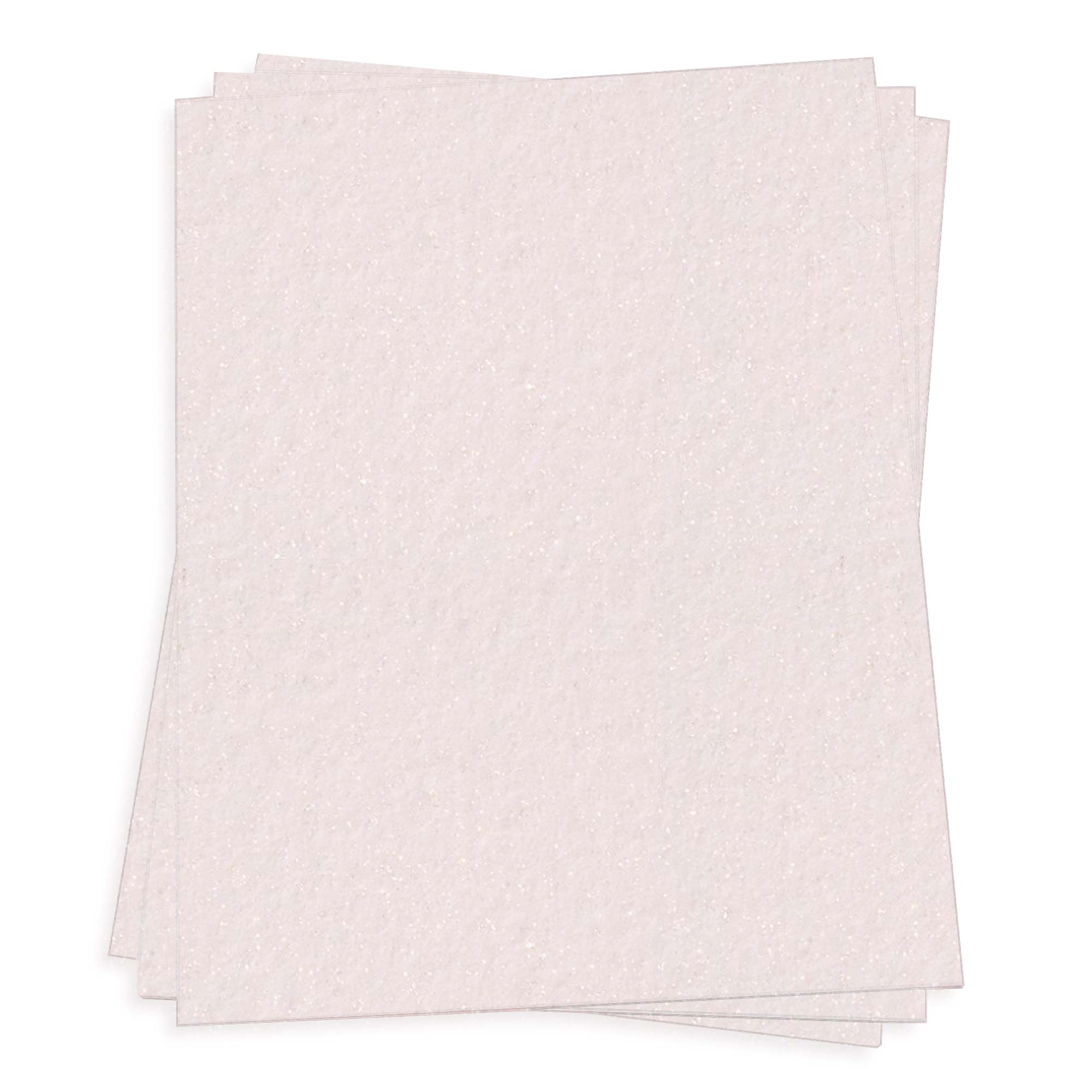 Blush Glance Paper - 11 x 17 Gmund Moonlight Metallic Felt 84lb Text