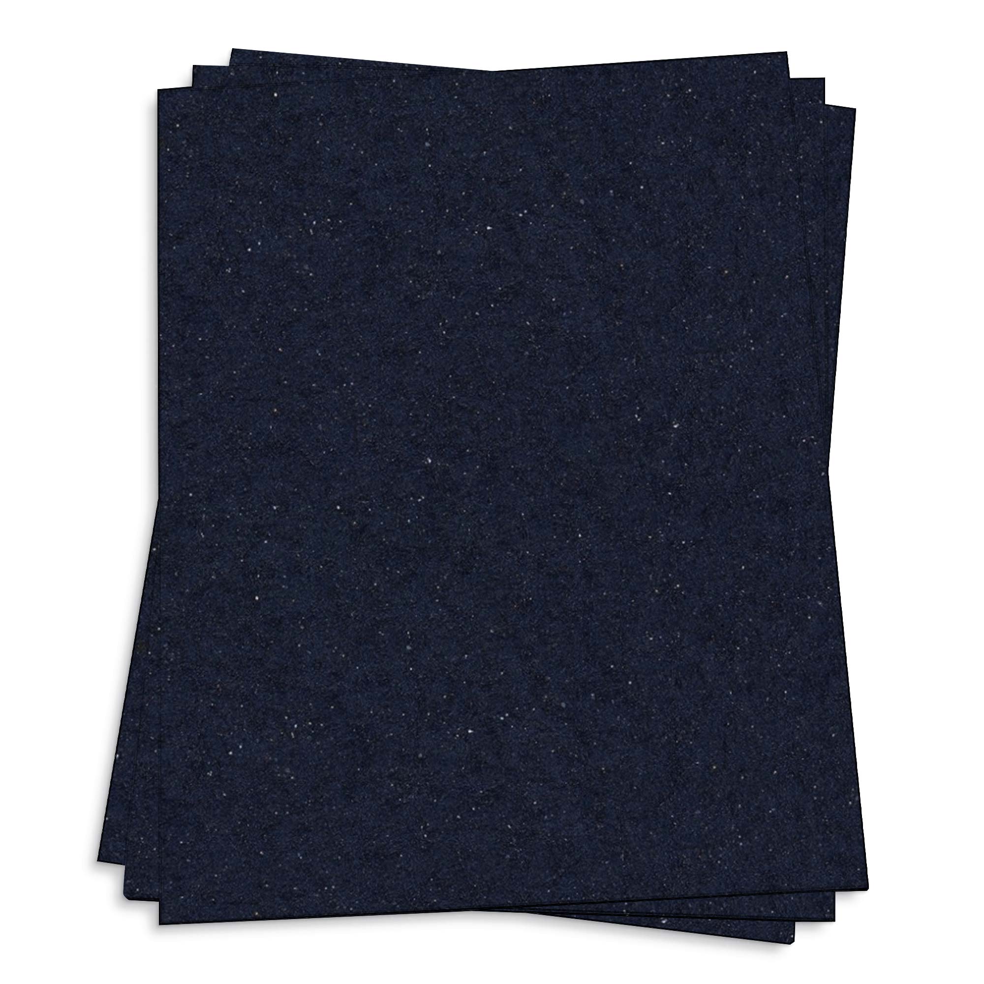 Night Glance Card Stock - 27 x 39 Gmund Moonlight Metallic Felt 131lb Cover