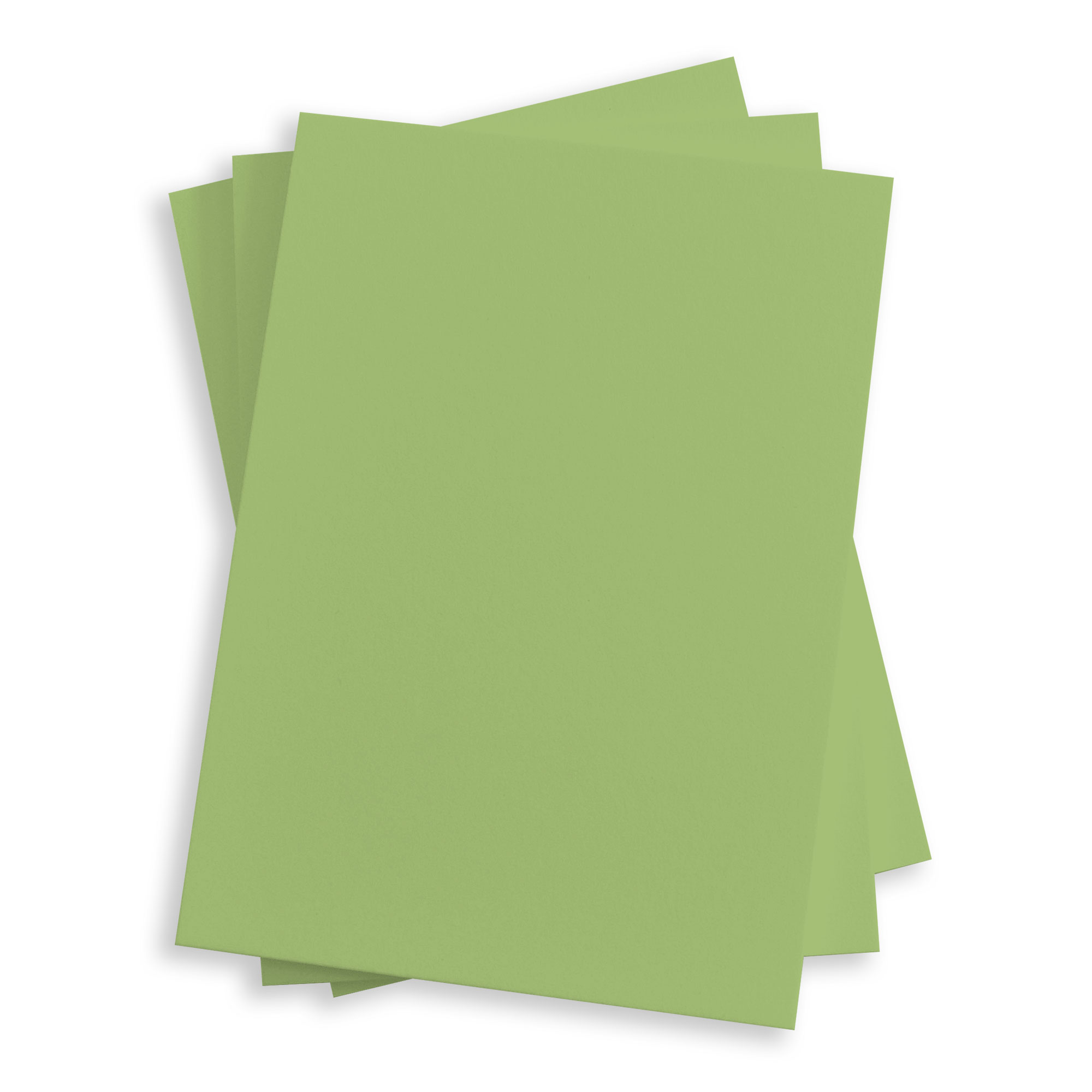 Olive Green Flat Card - A7.5 Gmund Colors Matt 5 3/8 x 7 1/4 111C