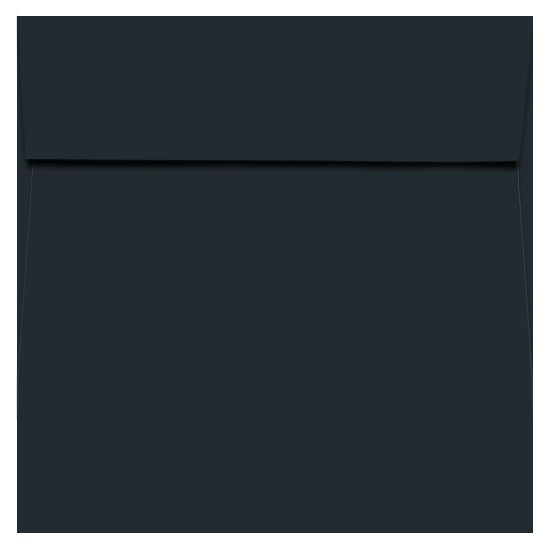 Black Licorice Square Envelopes - 6 1/2 x 6 1/2 Poptone 70T