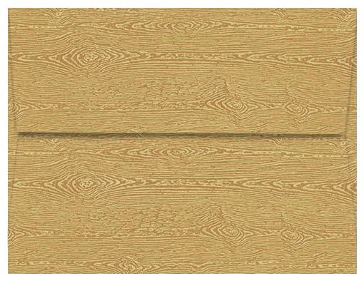 Tindalo Brown Envelopes - A2 Gmund Wood 4 3/8 x 5 3/4 Straight Flap 68T