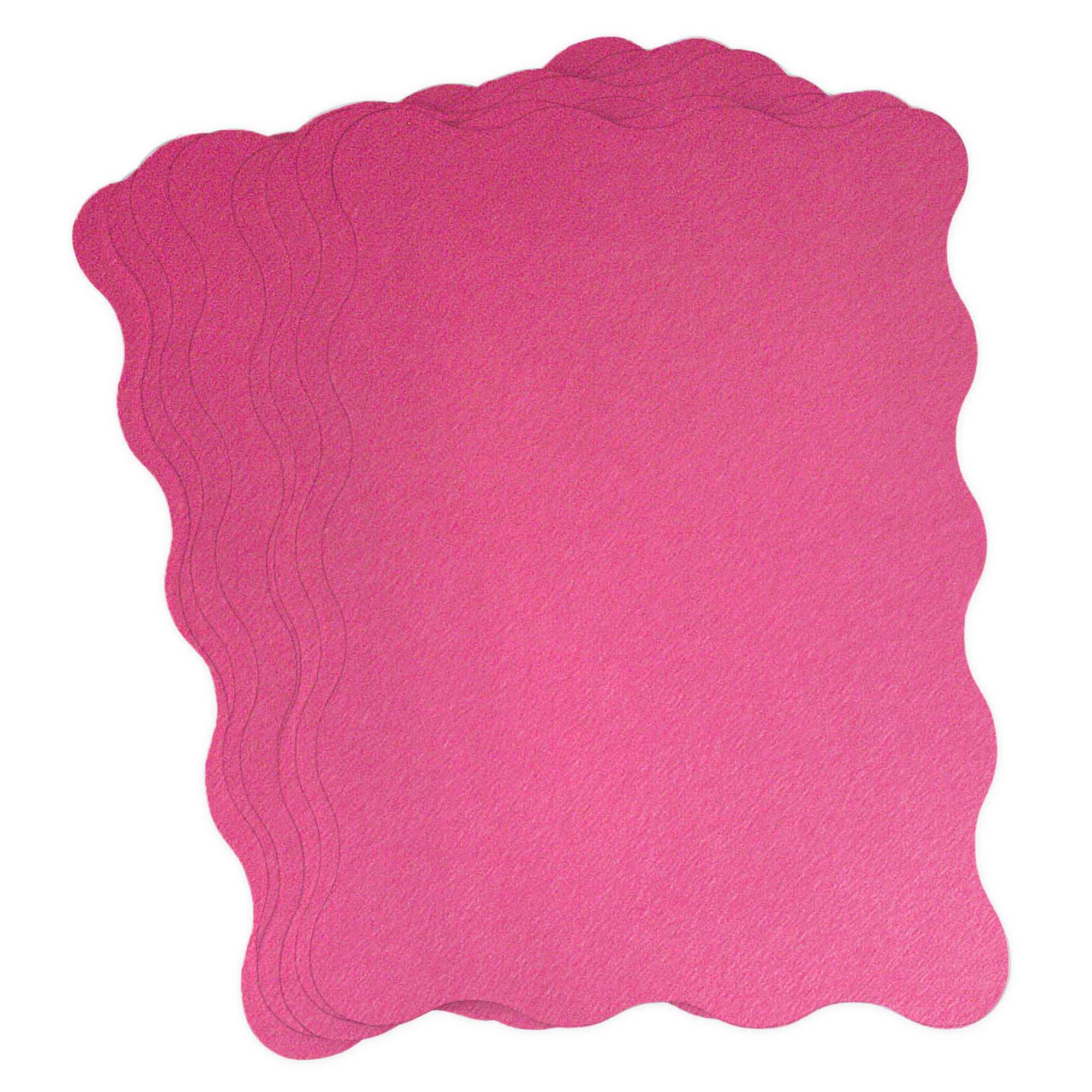 Azalea Wavy Edge Invitation Card - A7 Stardream Metallic 5 x 7 105C