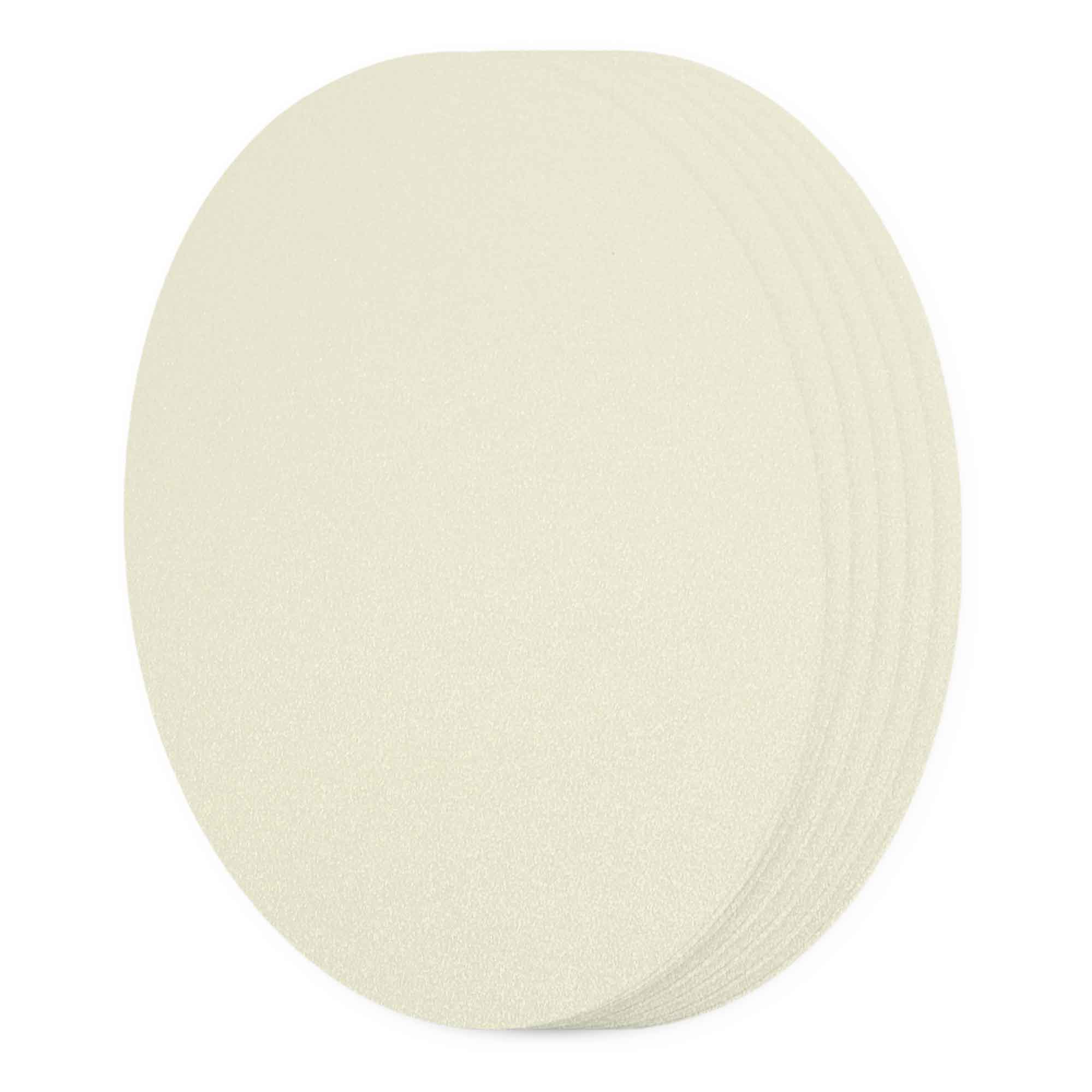 Opal Oval Invitation Card - A2 Stardream Metallic 4 x 5 1/2 105C