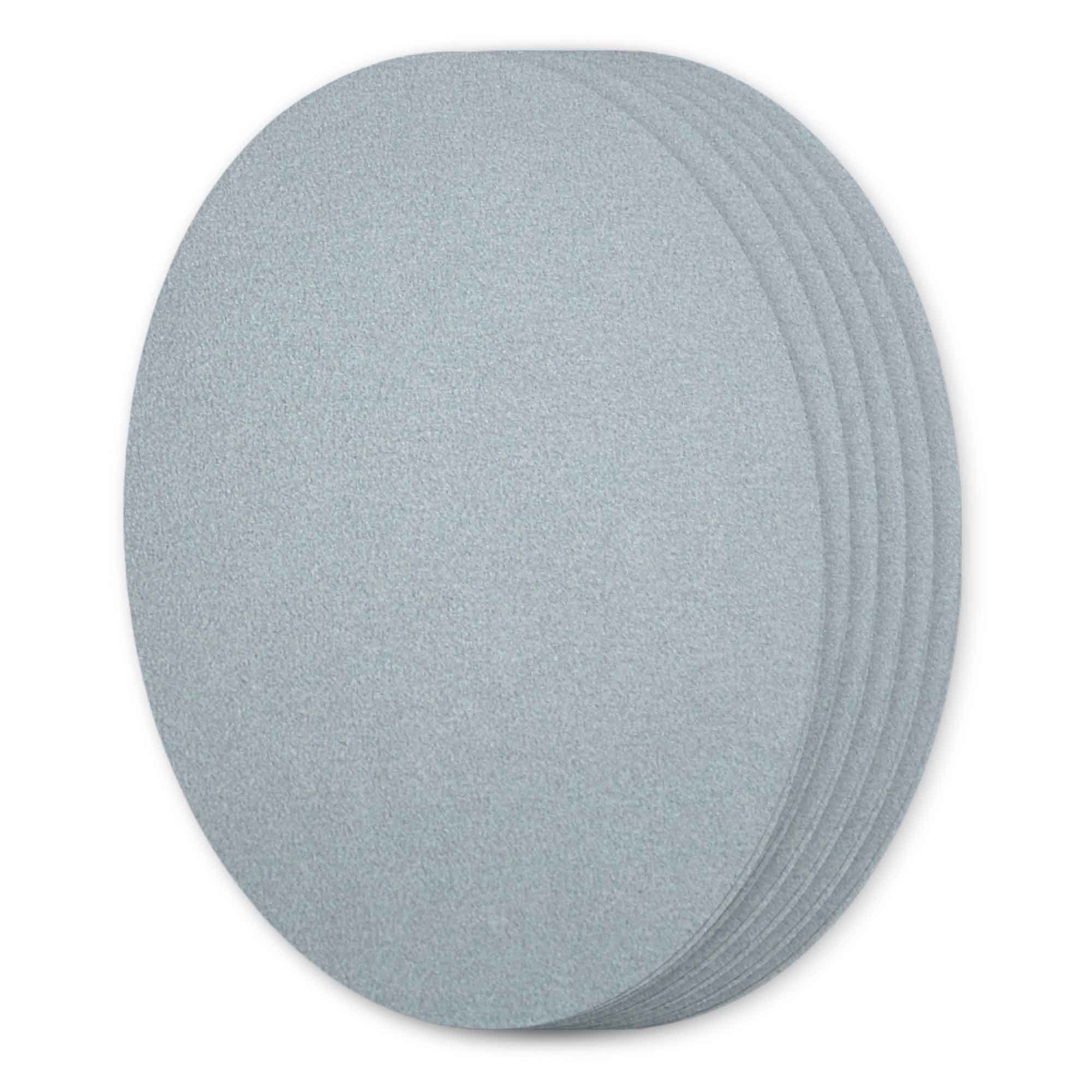 Silver Oval Invitation Card - A2 Stardream Metallic 4 x 5 1/2 105C