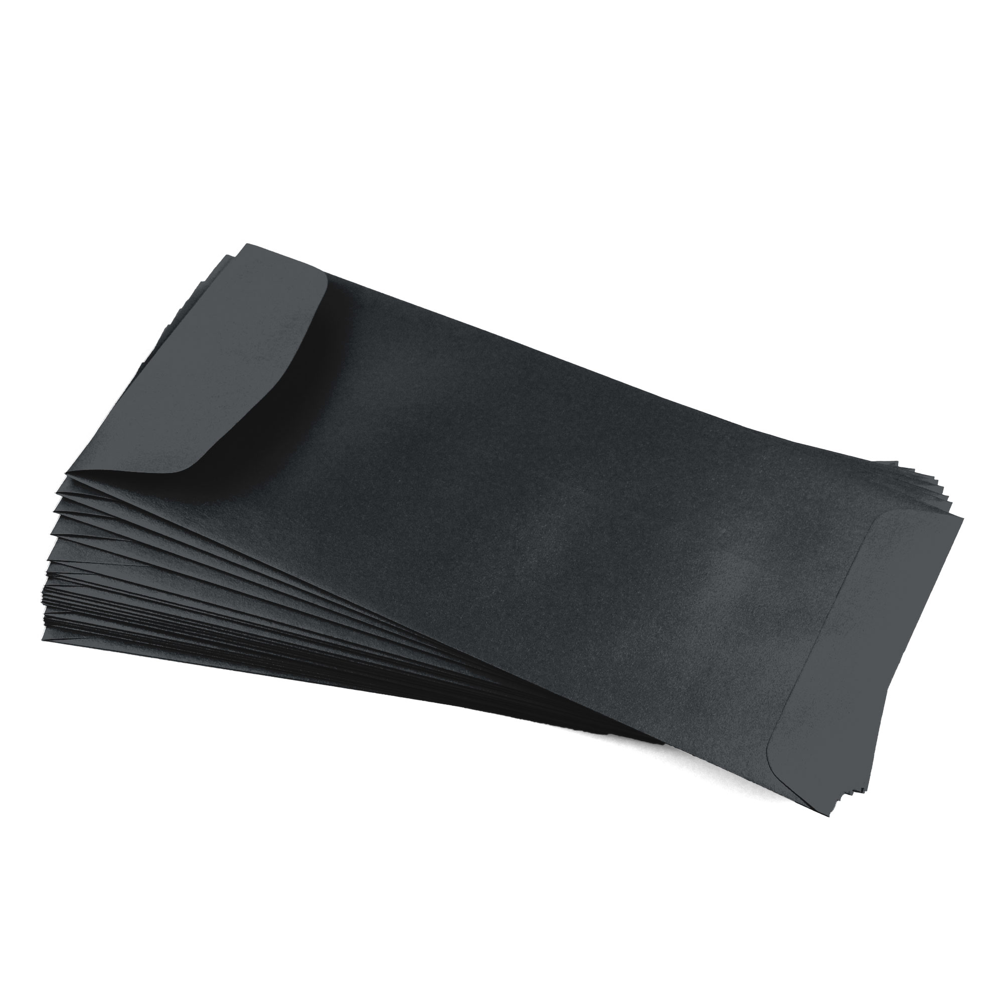 Onyx Black Envelopes - #10 Stardream Metallic 4 1/8 x 9 1/2 Policy 81T