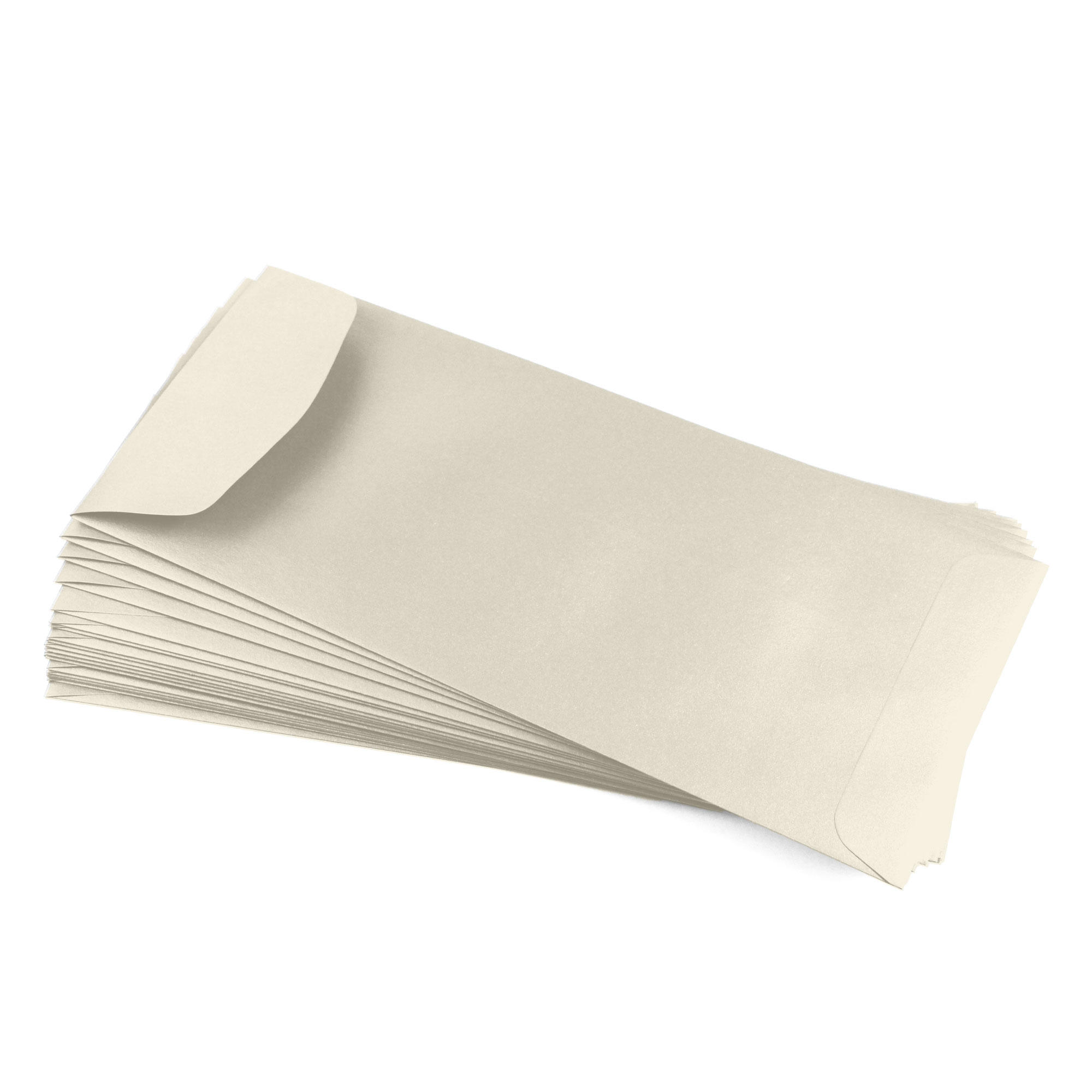 Opal Ivory Envelopes - #10 Stardream Metallic 4 1/8 x 9 1/2 Policy 81T