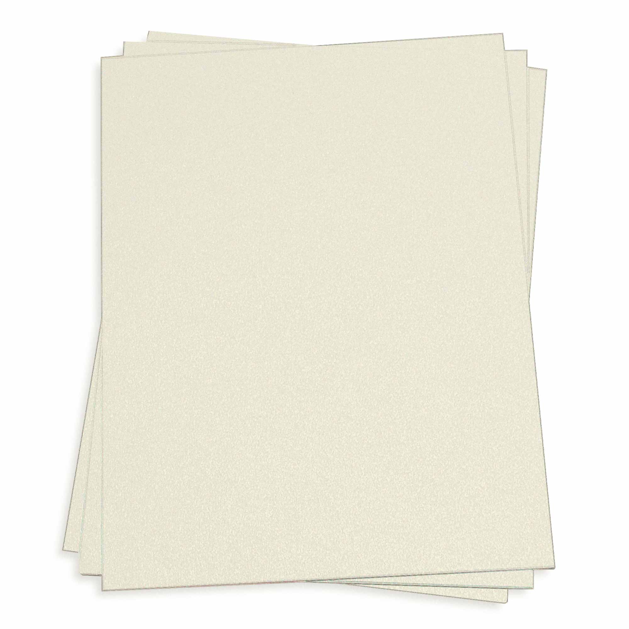 Opal Ivory Card Stock - 12 x 18 Stardream Metallic 105lb Cover