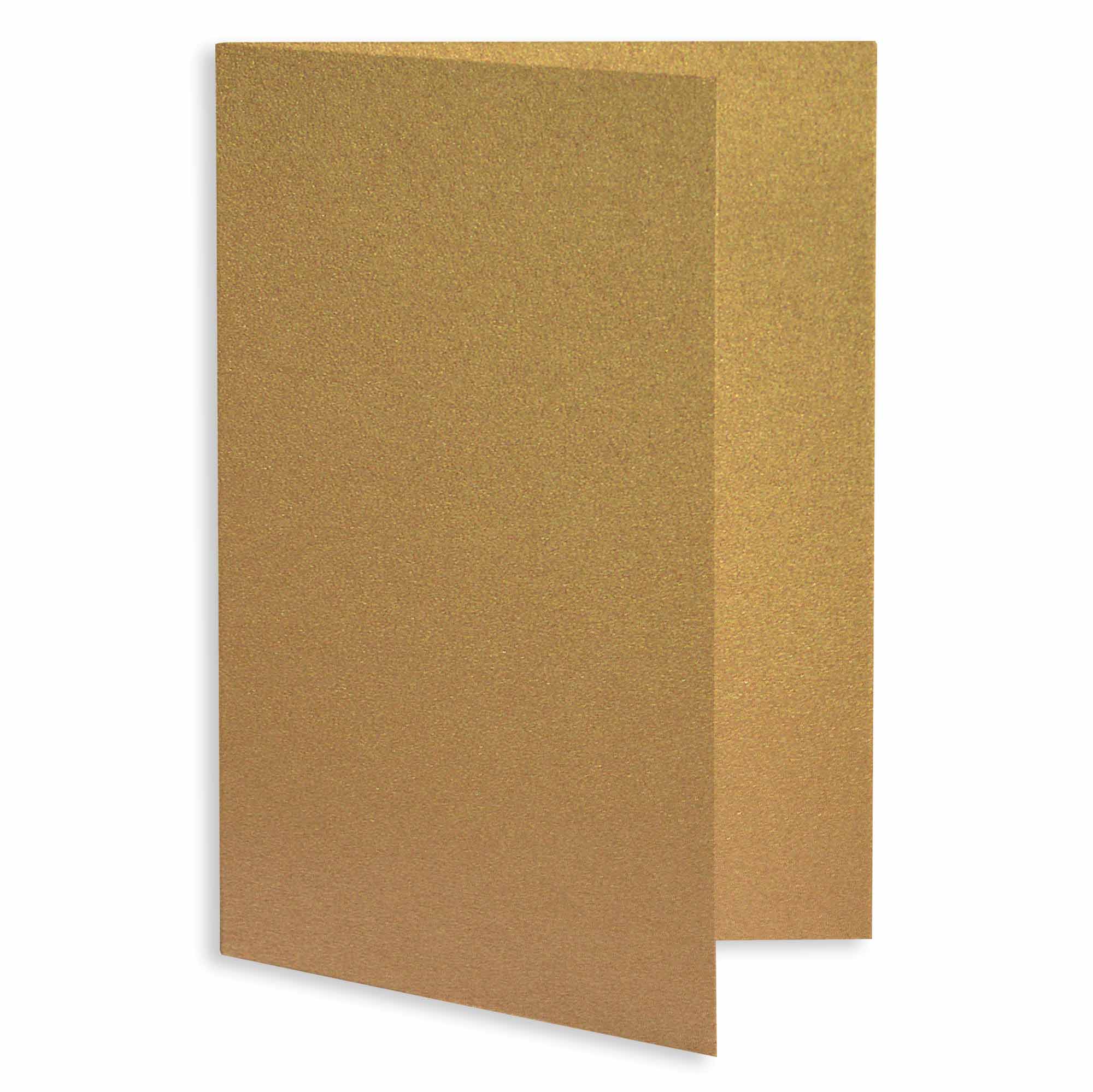 Antique Gold Folded Card - A1 Stardream Metallic 3 1/2 x 4 7/8 105C