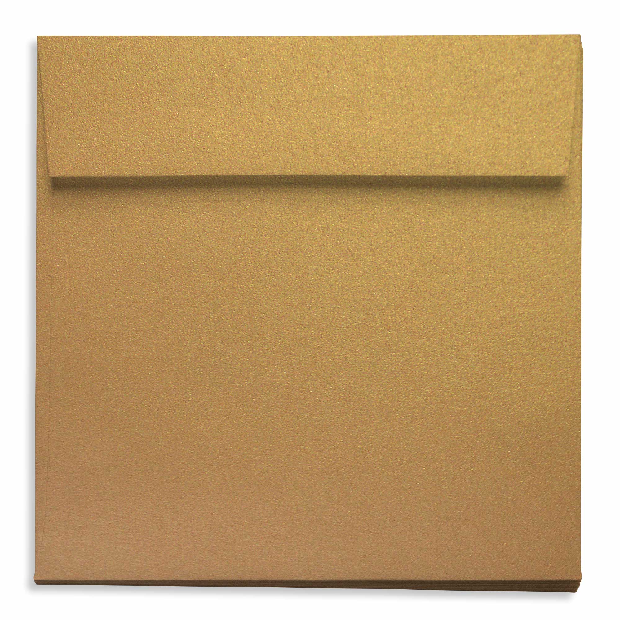 Antique Gold Square Envelopes - 5 1/2 x 5 1/2 Stardream Metallic 81T