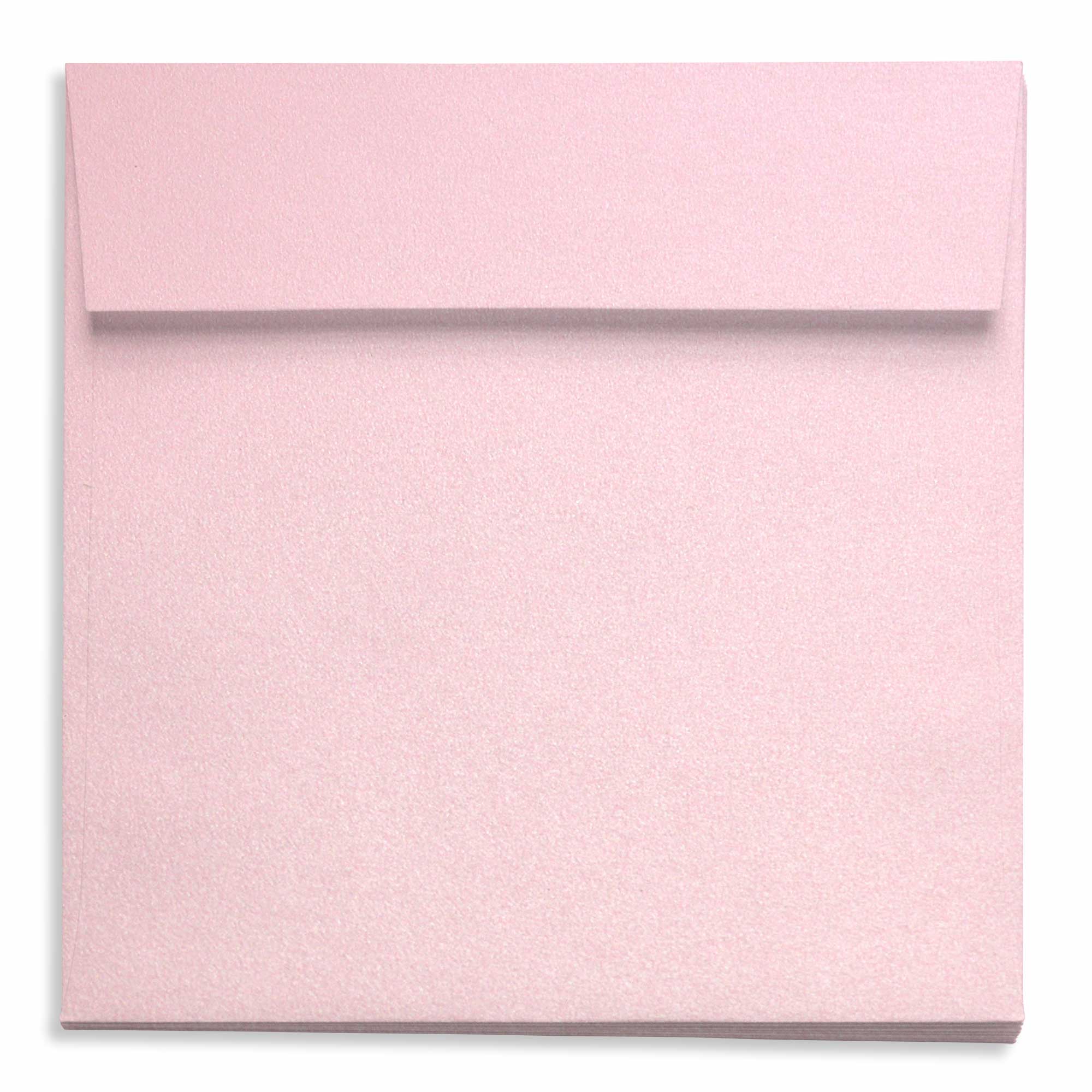 Rose Quartz Square Envelopes - 6 1/2 x 6 1/2 Stardream Metallic 81T
