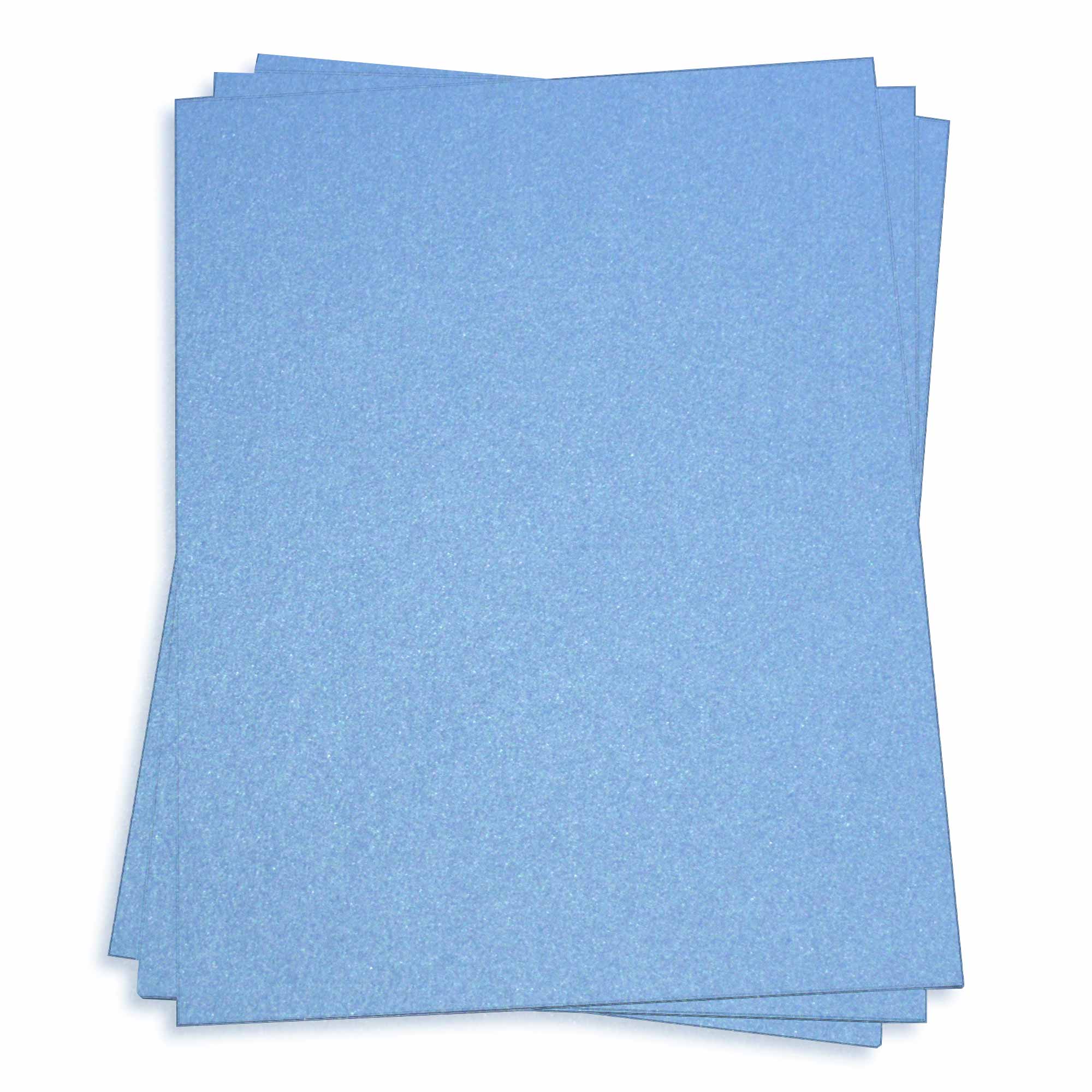Vista Blue Card Stock - 8 1/2 x 11 Stardream Metallic 105lb Cover