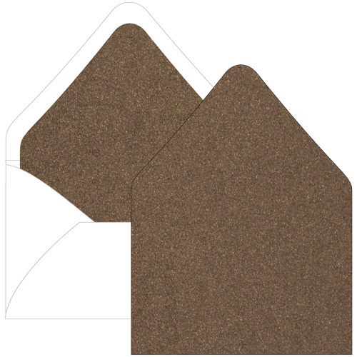 Bronze Euro Flap Envelope Liner - A2 Stardream Metallic