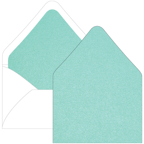 Lagoon Euro Flap Envelope Liner - A2 Stardream Metallic