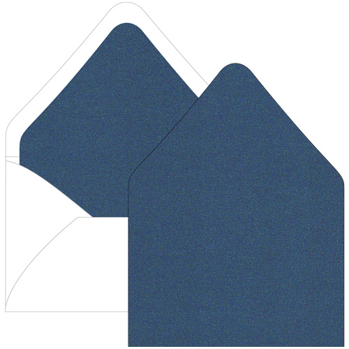 Lapis Lazuli Euro Flap Envelope Liner - A2 Stardream Metallic