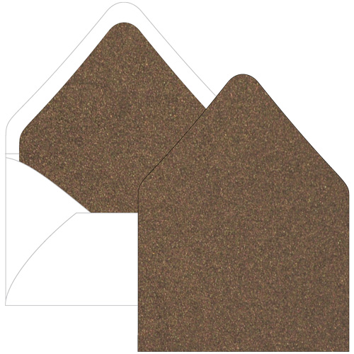 Bronze Euro Flap Envelope Liner - A1 Stardream Metallic