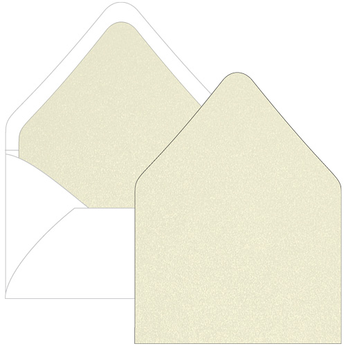 Opal Euro Flap Envelope Liner - A1 Stardream Metallic