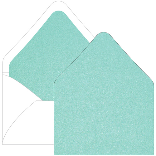 Lagoon Euro Flap Envelope Liner - A6 Stardream Metallic