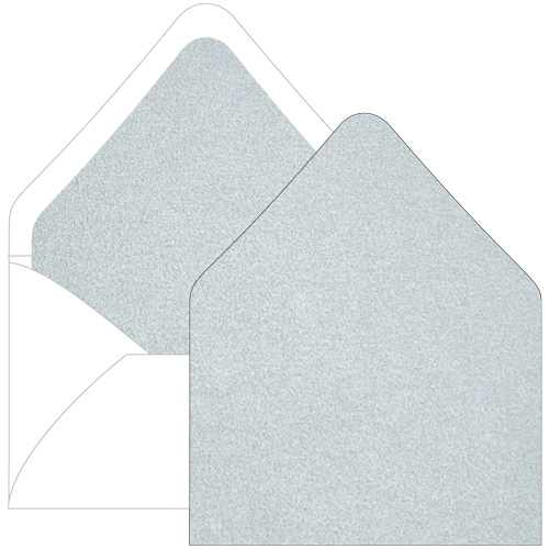 Silver Euro Flap Envelope Liner - A6 Stardream Metallic