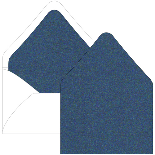 Lapis Lazuli Euro Flap Envelope Liner - 6 1/2 x 6 1/2 Stardream Metallic