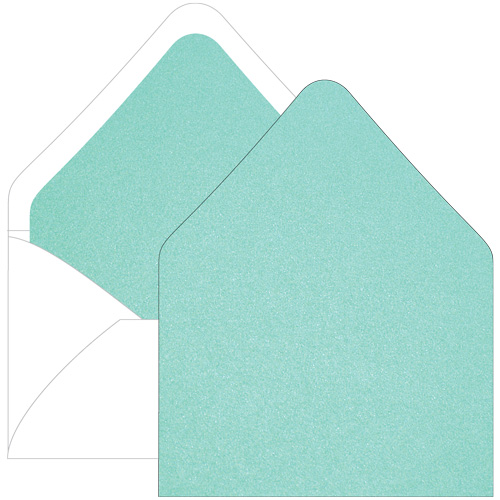 Lagoon Euro Flap Envelope Liner - A7 Stardream Metallic