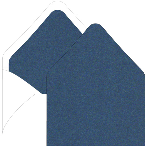 Lapis Lazuli Euro Flap Envelope Liner - A7 Stardream Metallic