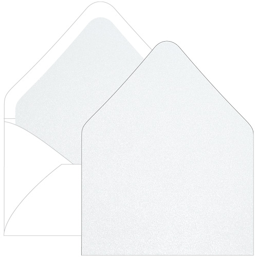 Crystal Euro Flap Envelope Liner - A7.5 Stardream Metallic