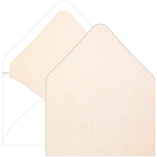 Coral Euro Flap Envelope Liner - A9 Stardream Metallic