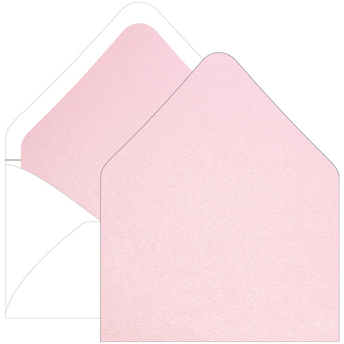 Rose Quartz Euro Flap Envelope Liner - A9 Stardream Metallic