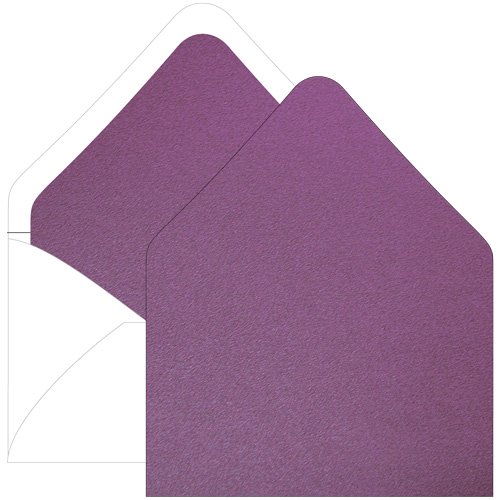 Ruby Euro Flap Envelope Liner - A9 Stardream Metallic